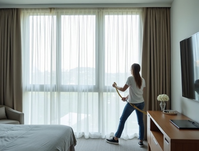 Woombye Sheer Curtain Cleaning